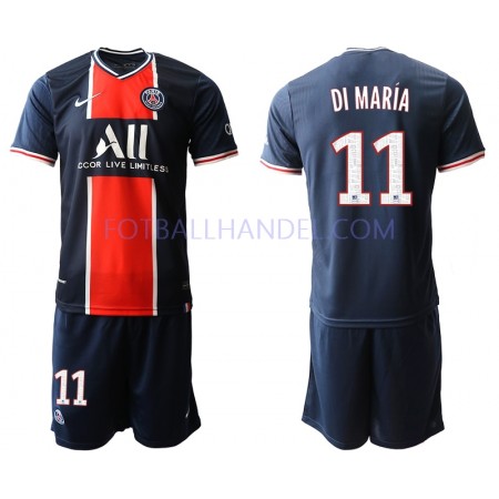 Barn Fotballdrakter Paris Saint-Germain Angel Di Maria 11 Hjemme 2020-21 Kortermet